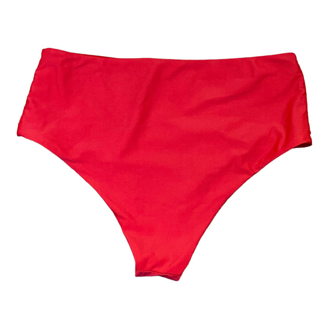 Red Bikini Bottoms - Size Large