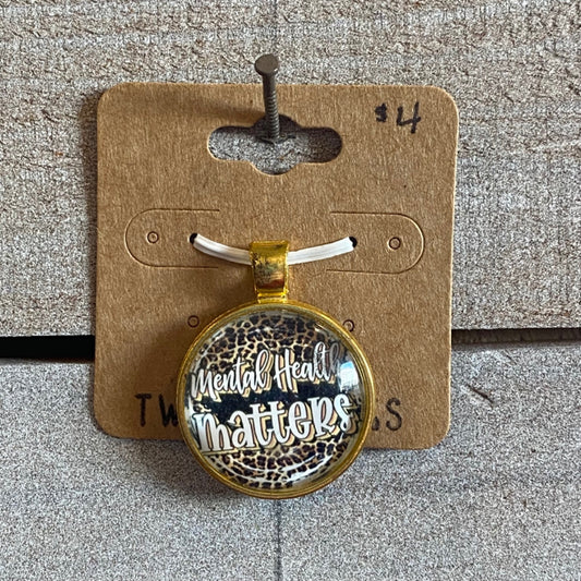Two Blessings Charm - Mental Health Matters