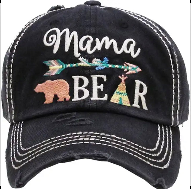 Mama Bear Ball Cap