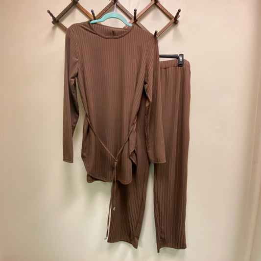 2pc Ribbed Outfit - Size XL