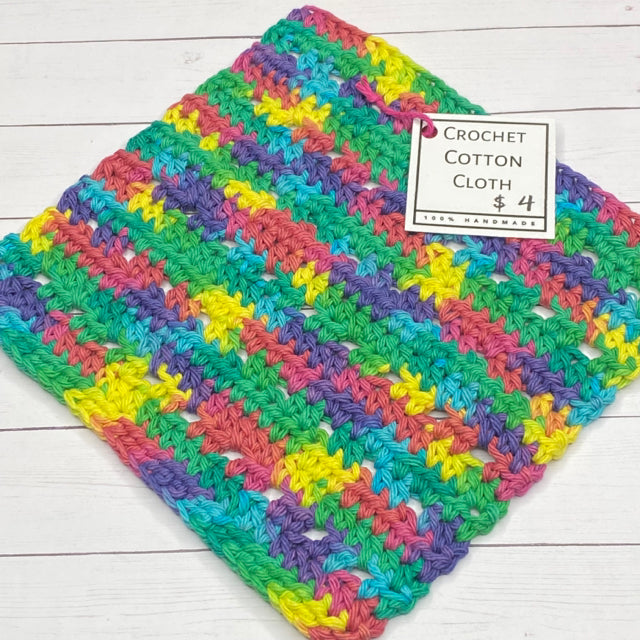 Crochet Cotton Cloth - Multicolor