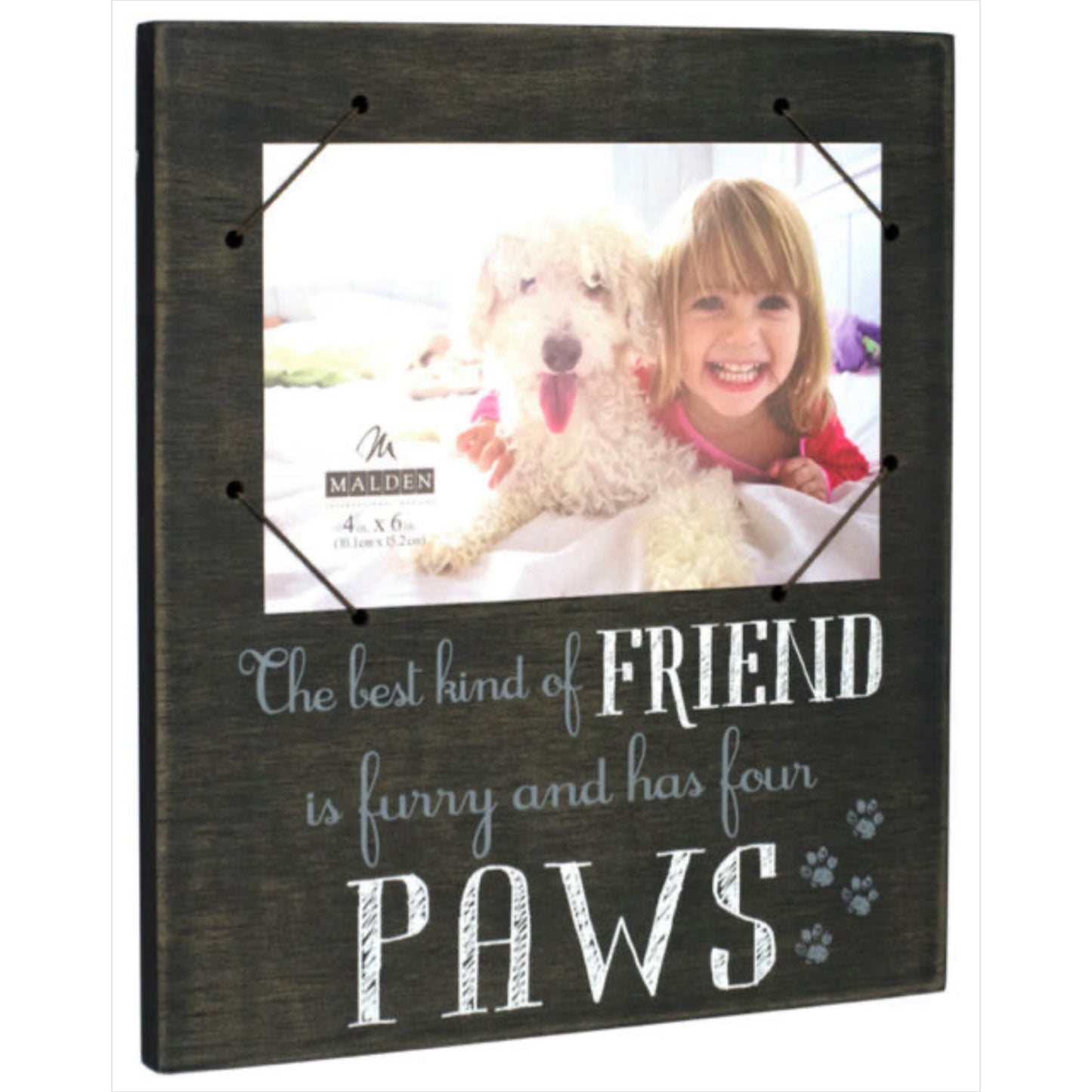 The Best Kind of Friend is Furry and Has Four Paws Picture Frame