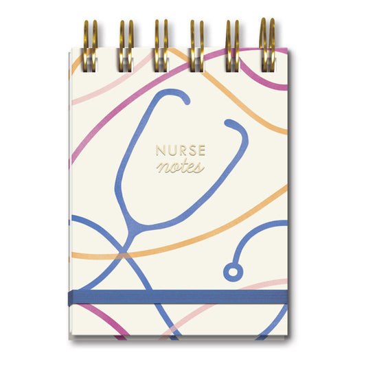 Nurse Stethoscope Spiral Notepad