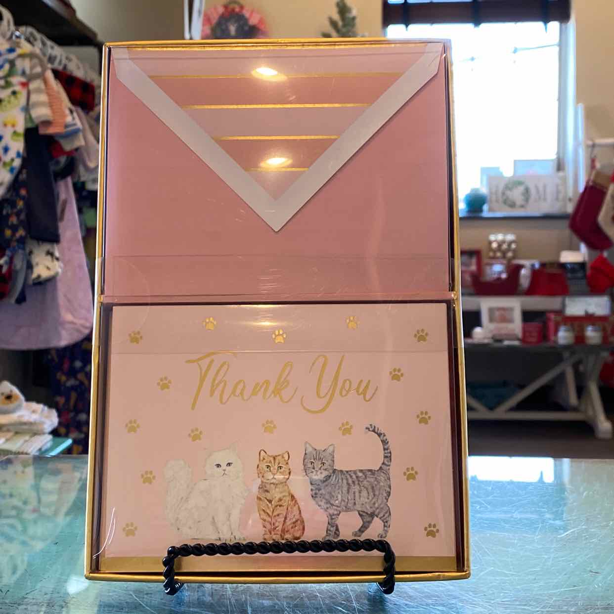 Thank You Card Set - Cats
