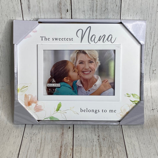 The Sweetest Nana Belongs To Me Picture Frame
