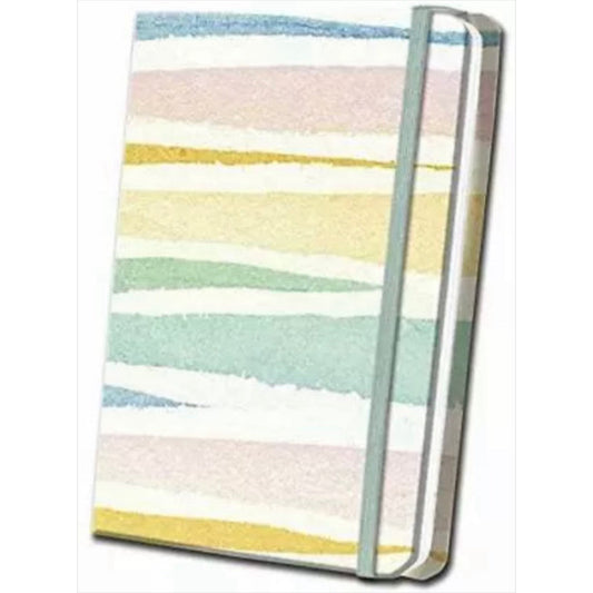 Watercolor Striped Journal
