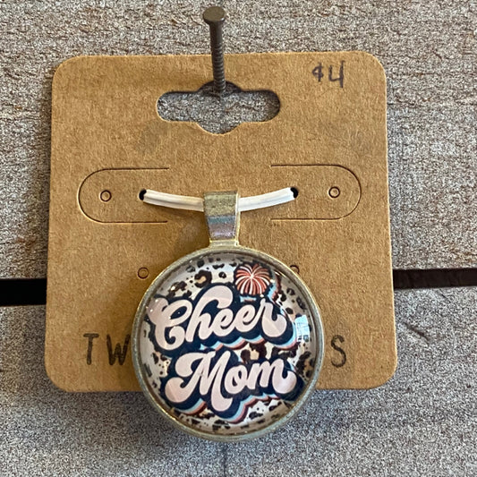Two Blessings Charm - Cheer Mom