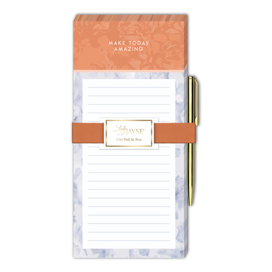 Make Today Amazing Magnetic List Pad With Pen