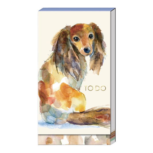 Dachshund Tall Notepad