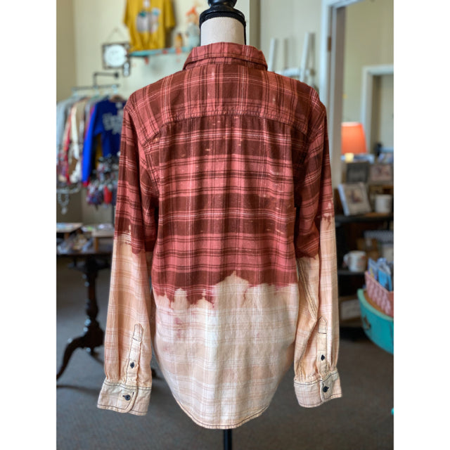 Bleached Flannel - Size Medium