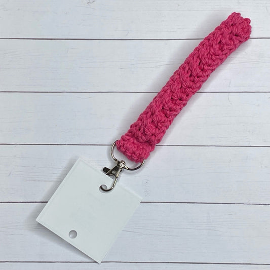 Wristlet Keychain - Pink