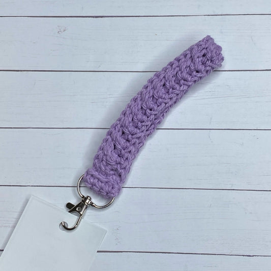 Wristlet Keychain - Purple