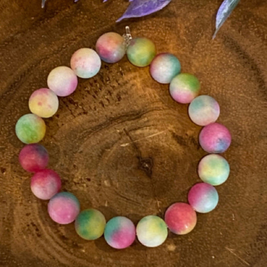 Inga Ann's Beaded Bracelet - Multicolor Quartzite