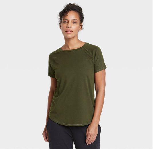 All in Motion Olive Green Top - Size XXL