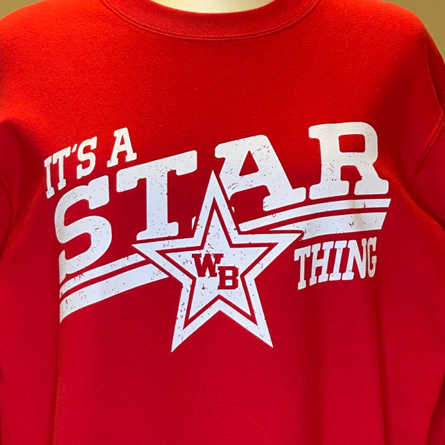 It's A Star Thing Sweatshirt - Size XL (Unisex)