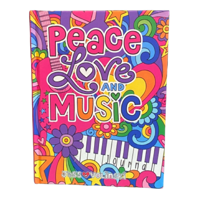 Peace Love And Music Guided Journal