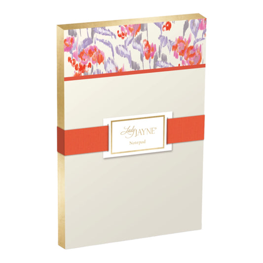 Blurred Floral Wide Notepad