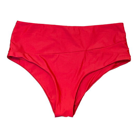 Red Bikini Bottoms - Size Large