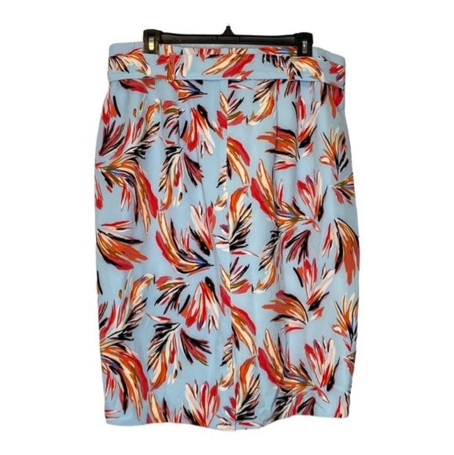 Lane Bryant Tropical High Waisted Pencil Skirt - Size 18