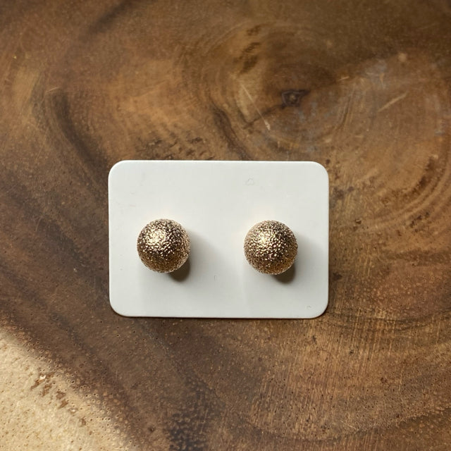 Textured Ball Earrings