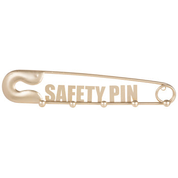 Safety Pin Coat Hook