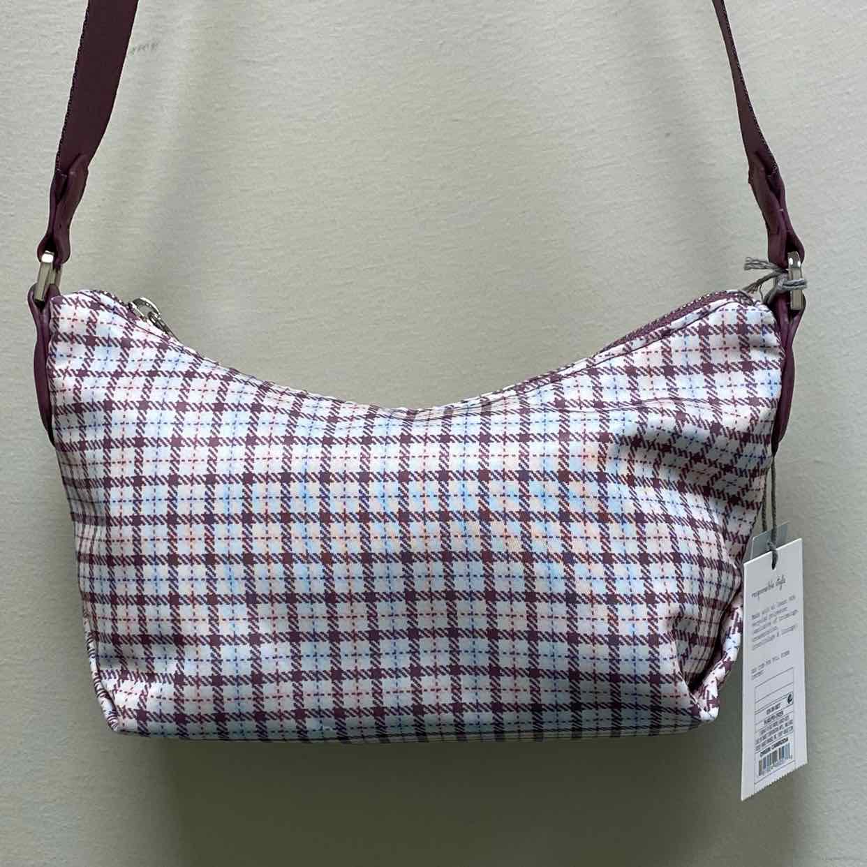 A New Day Plaid Convertible Crossbody Shoulder Handbag