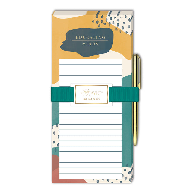 Educating Minds Magnetic List Pad With Pen