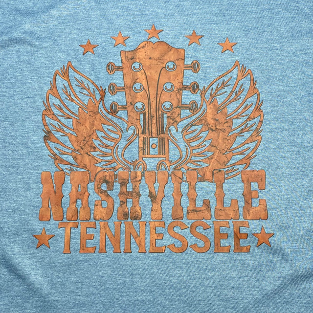 Nashville Tennessee Graphic Tee - Size Large