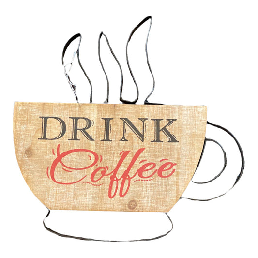 Drink Coffee Wall Decor